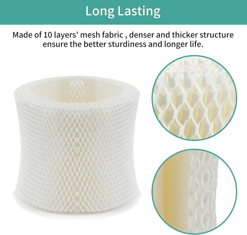 SUNRRA HC-888 Humidifier Filters for Walgreens Humidifier, LHoneywell HC 888 Series, HCM 890 Series, HEV-320 Series, Replace for Walgreens Humidifier Filters, Long Last, 4-Pack - Image 4